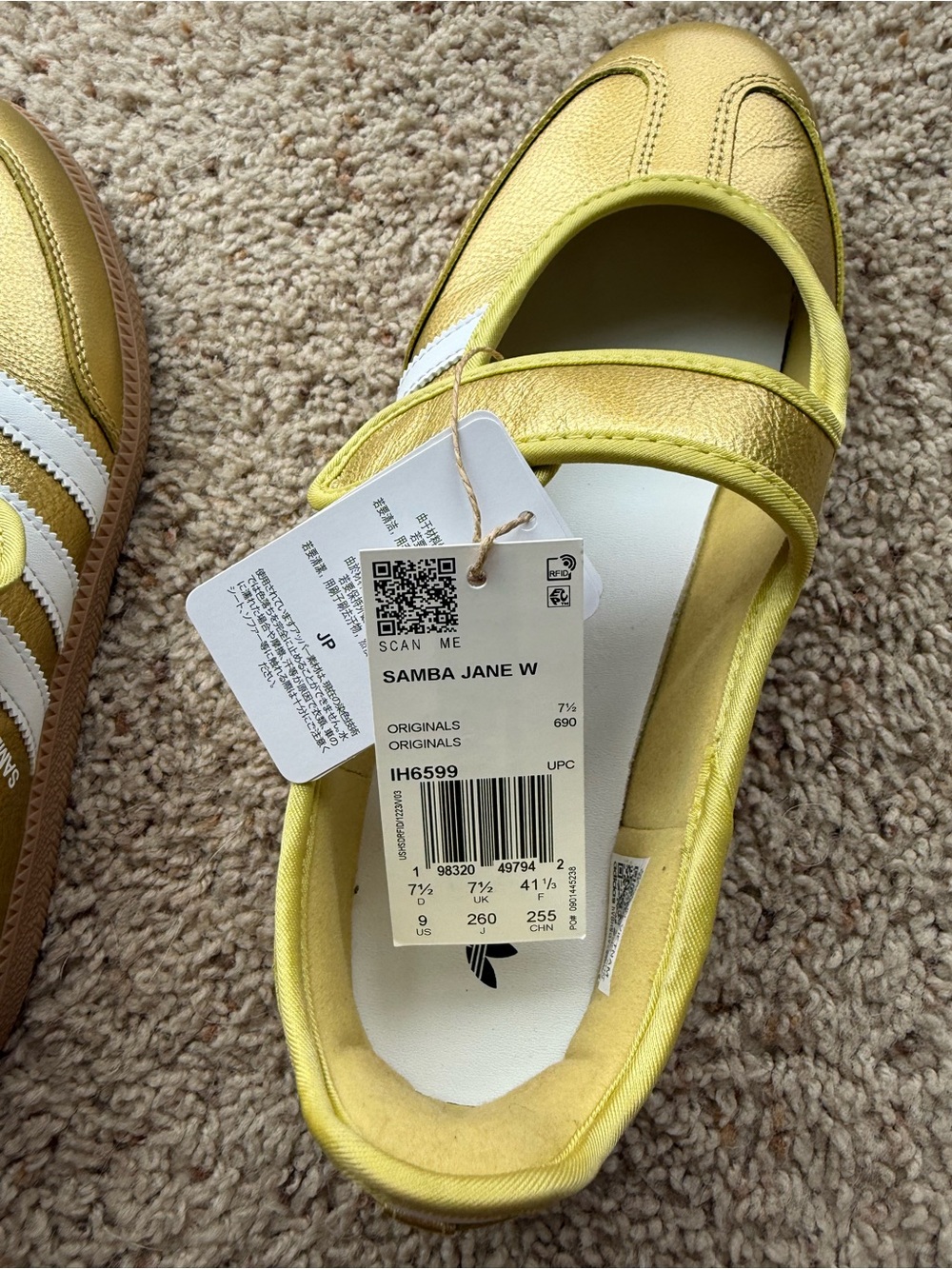 adidas Women's Samba Jane Shoes - Picture 5 of 6